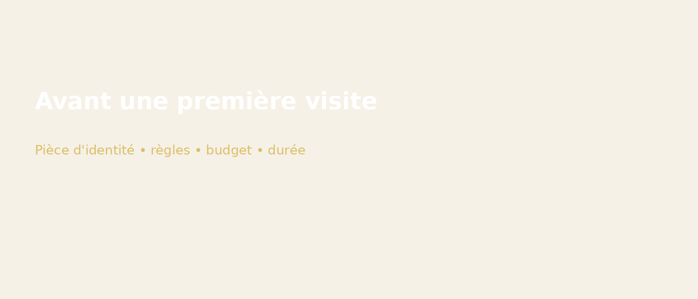 Résumé avant d'aller dans un casino en France