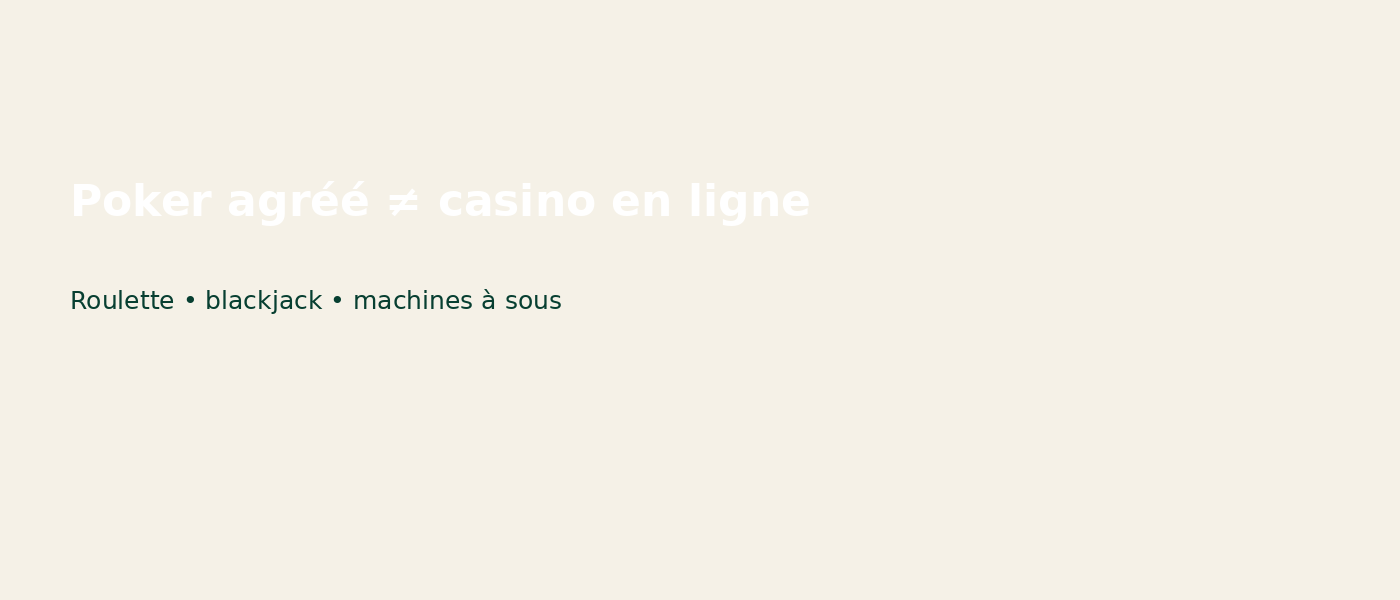 Jeux en ligne autorisés et casinos en ligne interdits en France
